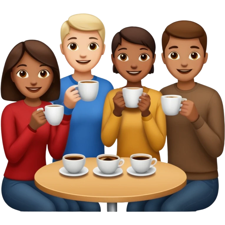 coffee drinkers emoji