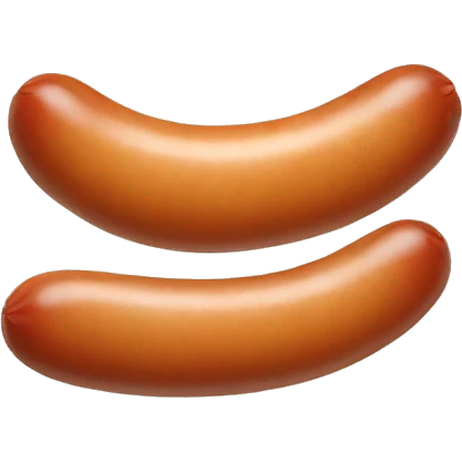 wobbly sausage emoji