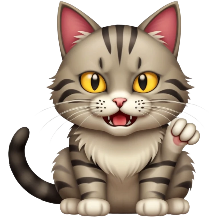 cat attack 123451 emoji