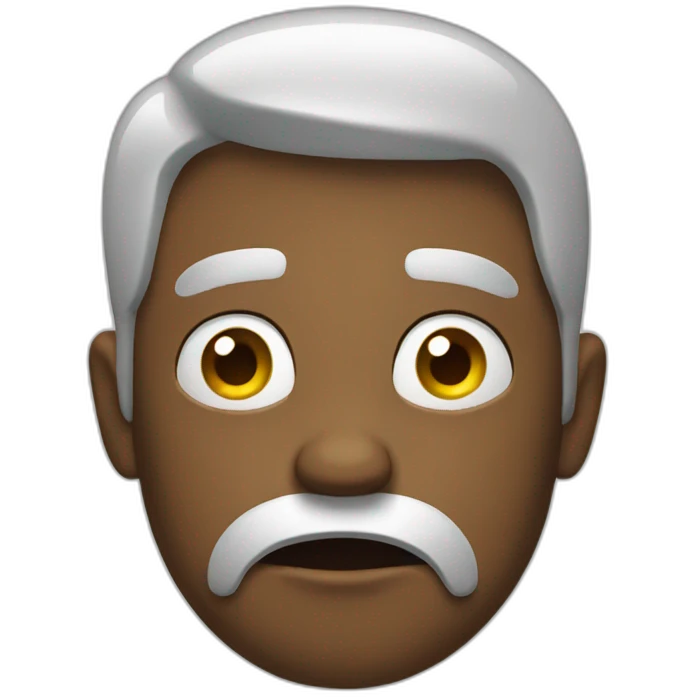 Exasperated  emoji