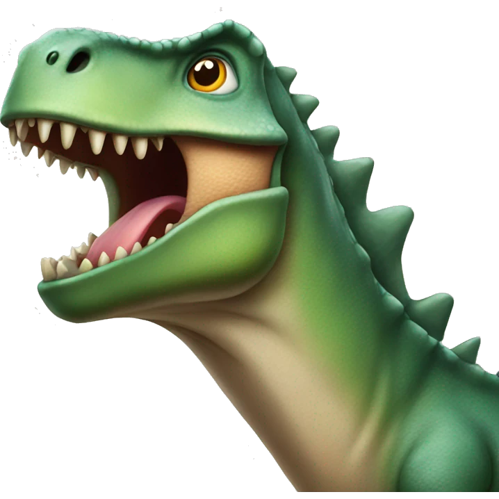 verliefde dino emoji