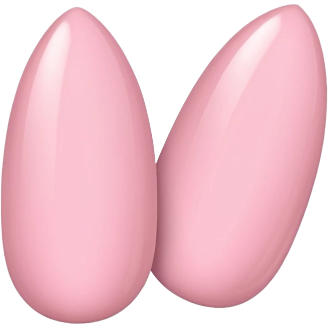 Coquette realistic nails emoji