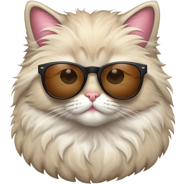 Cat wearing sunglasses emoji