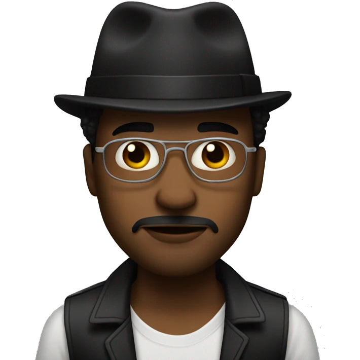 Robert as a gangster  emoji