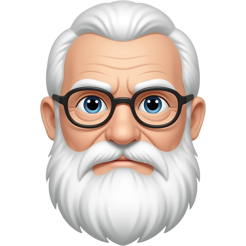 Stubborn old curmudgeon emoji