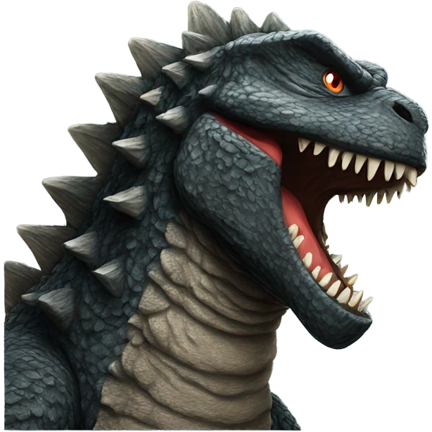 Evolved Godzilla emoji