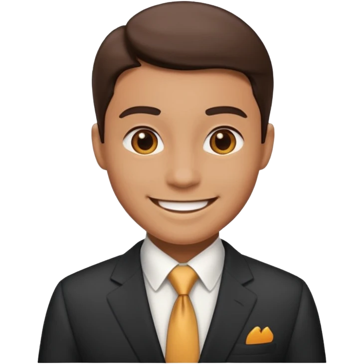 classic business suit emoji