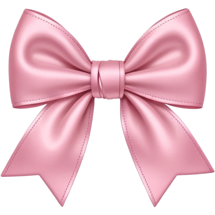 Baby Pink bow  emoji