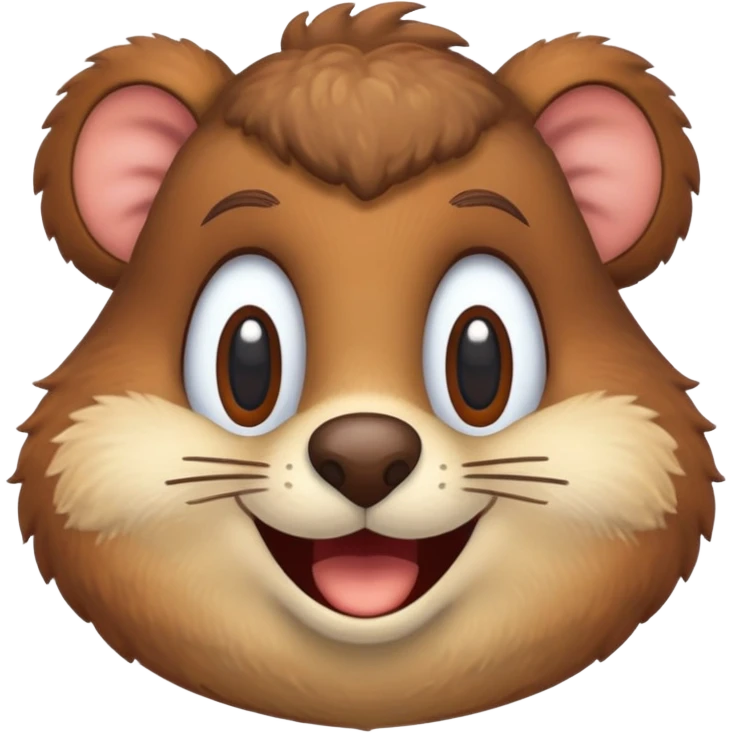 iconic face of Sandy Cheeks from SpongeBob emoji