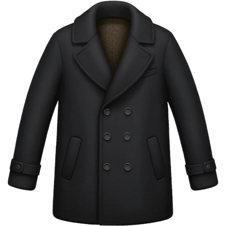 black coat emoji