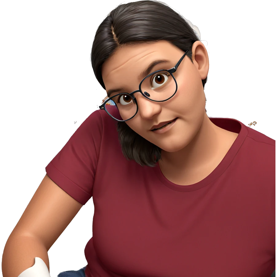 boy in red shirt indoors emoji