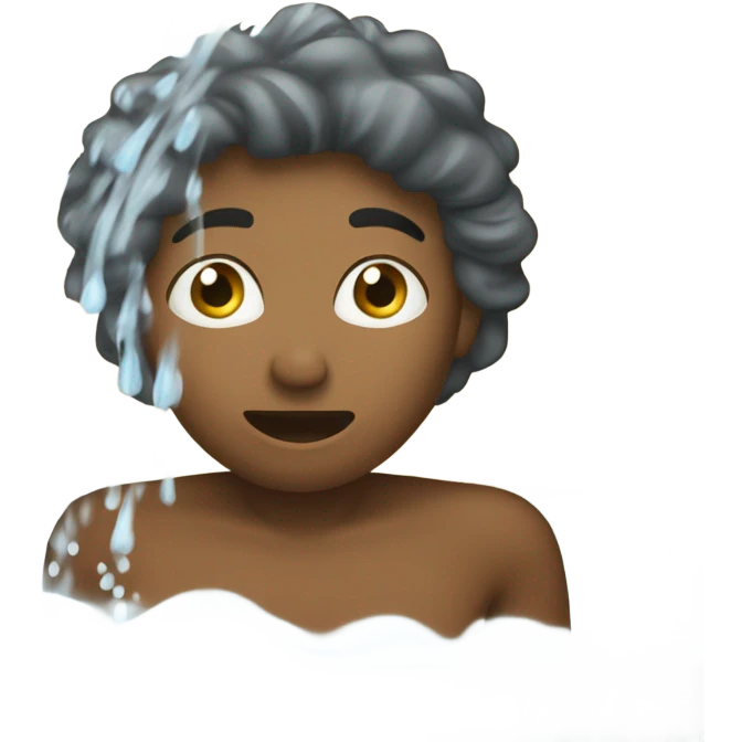 day washing hair emoji