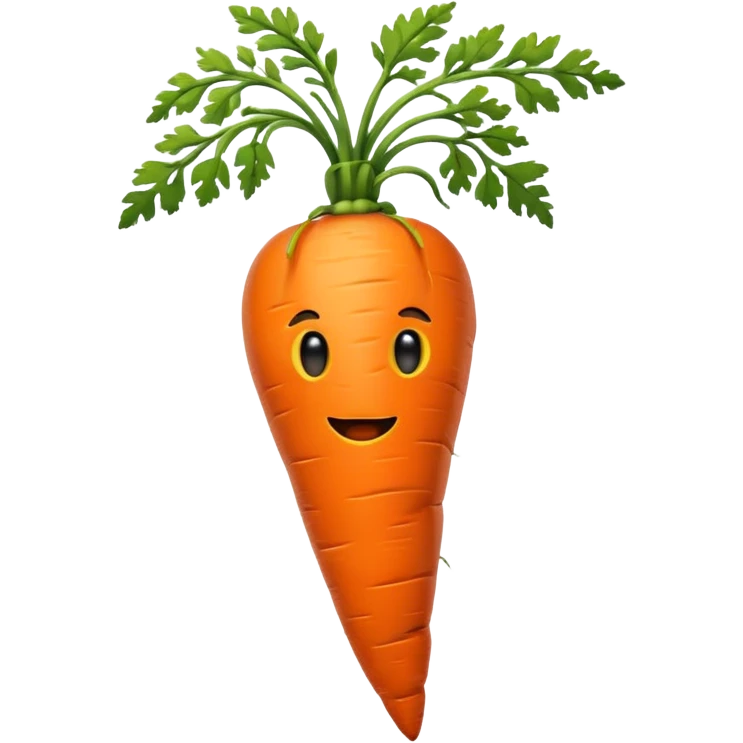 Carrot sick emoji