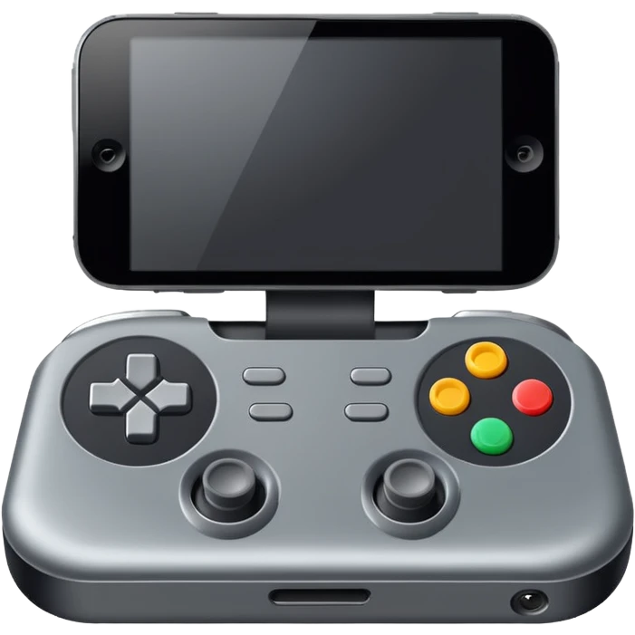 gaming console gray emoji