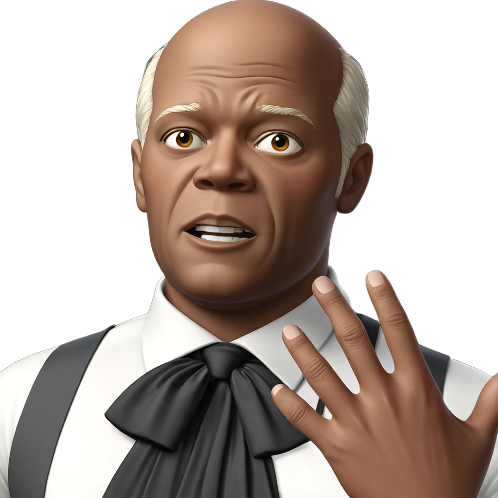 bald boy in white shirt emoji