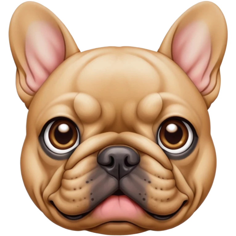 dog frenchie  emoji