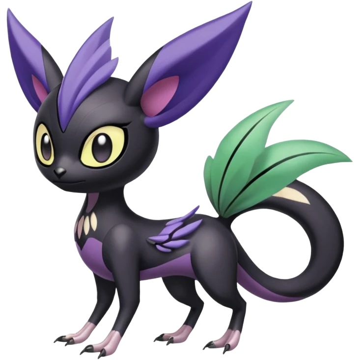 Meloetta-Nargacuga-Noibat-Pokémon-Fakémon-fusion-hybrid-creature emoji
