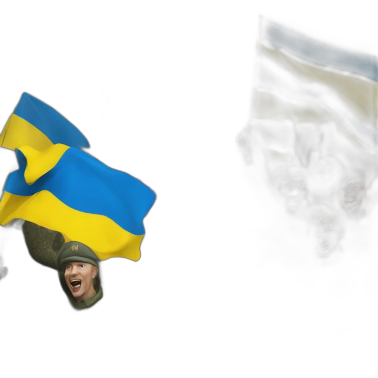 military victory of Ukraine over Russia emoji