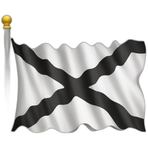 Drapeau de la Bretagne emoji