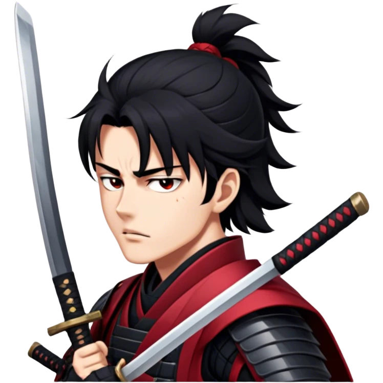 Fierce Samurai emoji