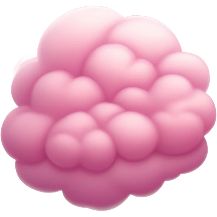 pink cloud emoji