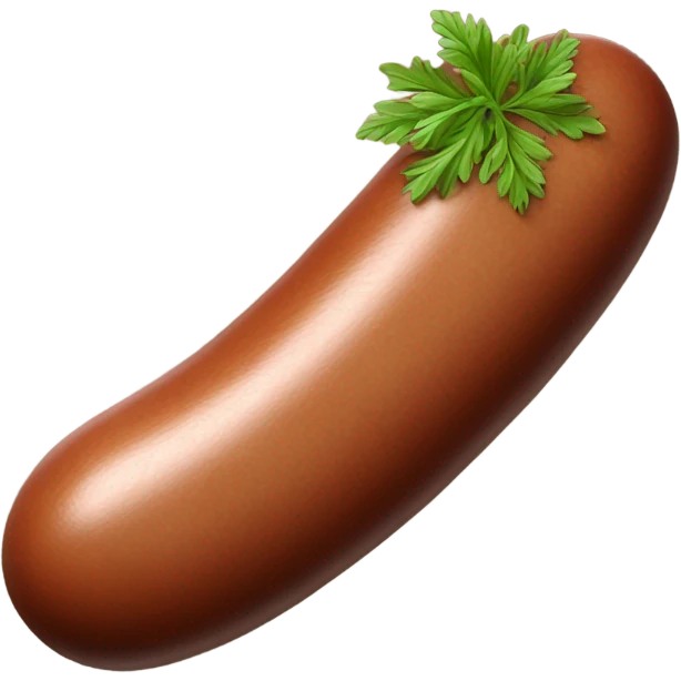 Sausage emoji