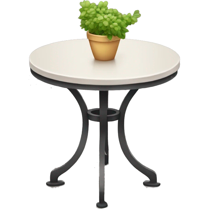 bistro table emoji