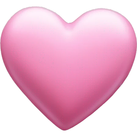 Pink heart eith snowflakes around emoji