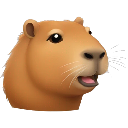 capybara funny emoji
