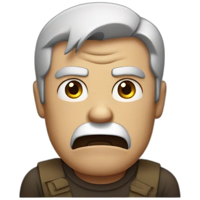 angry man emoji