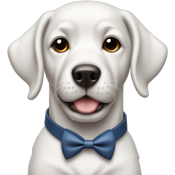 preppy dog emoji