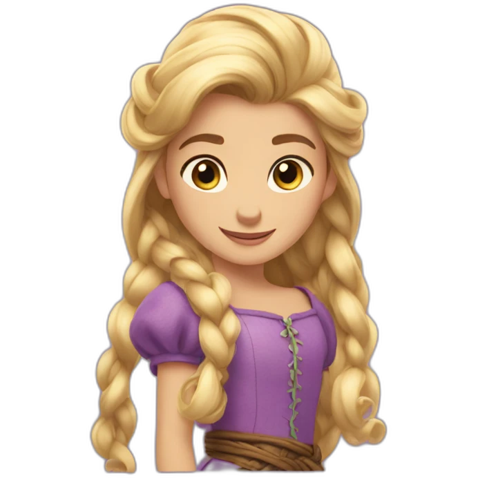 raiponce emoji