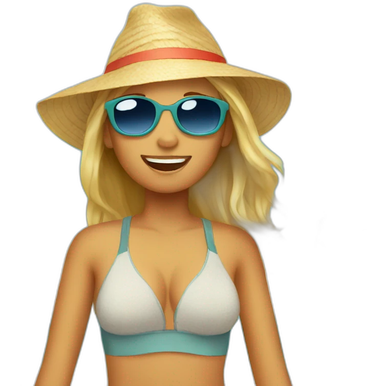 beach vacation emoji