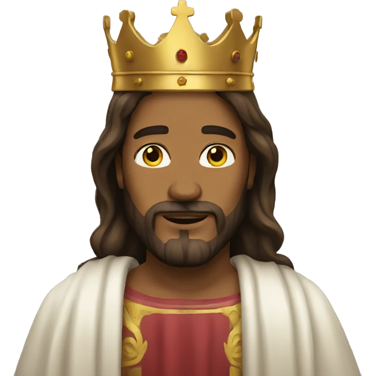 Jesus is king emoji