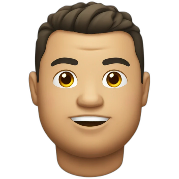 Cristiano ronaldo fat emoji
