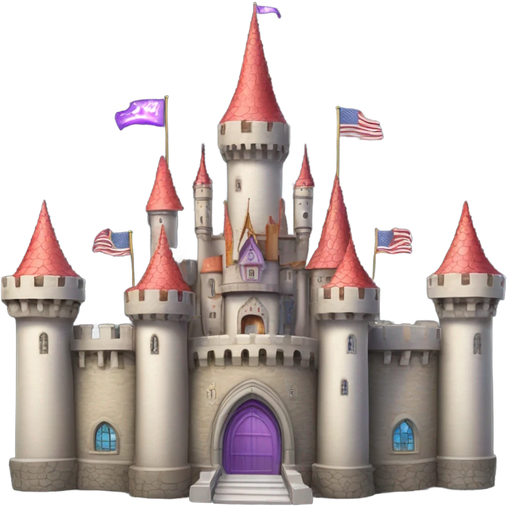 princess castle emoji