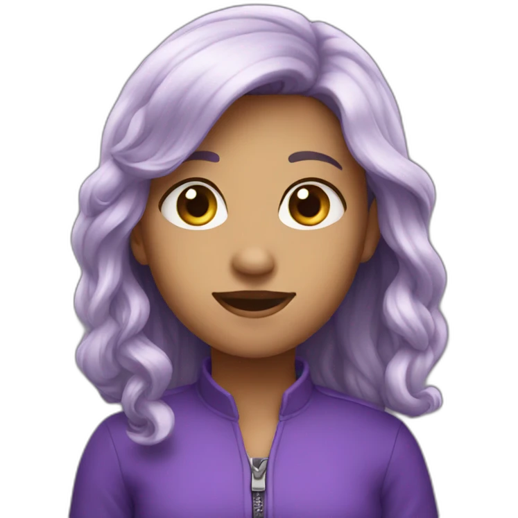 violet emoji
