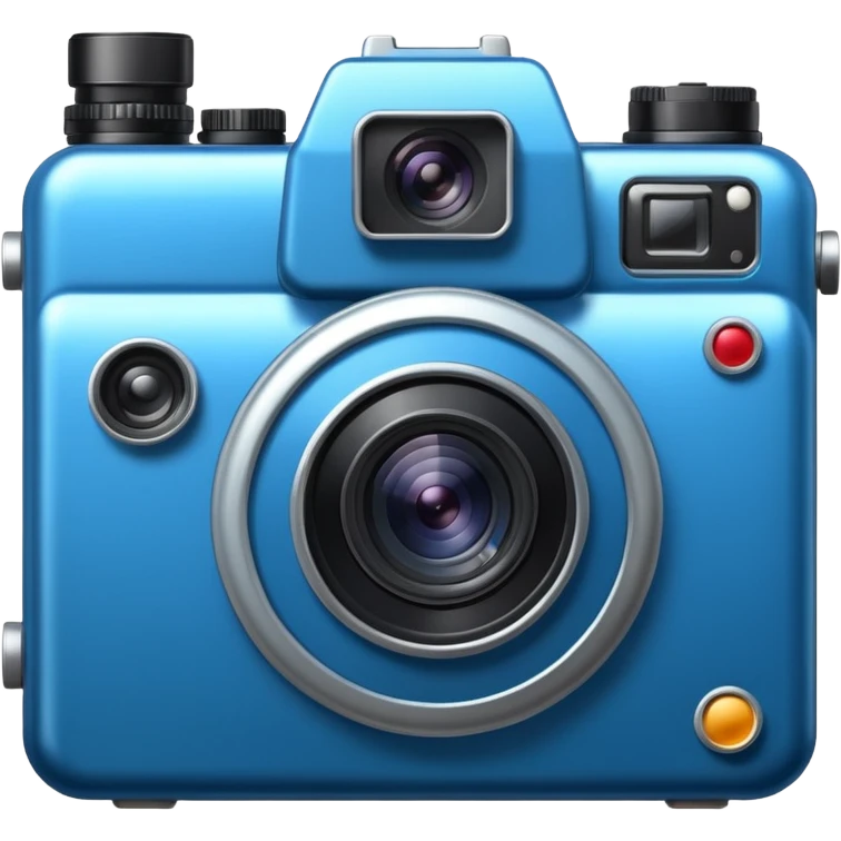 blue camera emoji