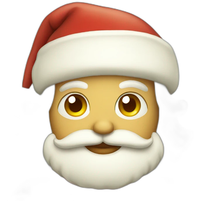 SANTA RETRO emoji