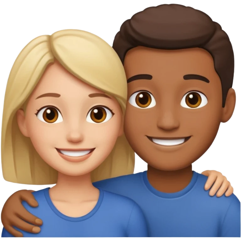 Interracial relationship  emoji