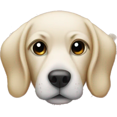 Un perro navideño emoji