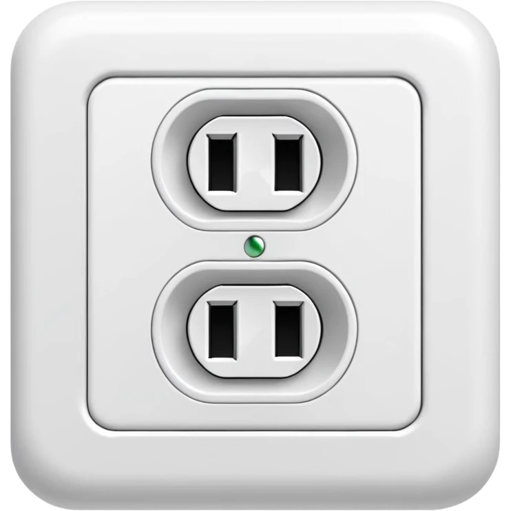 Electrical power outlet socket  emoji