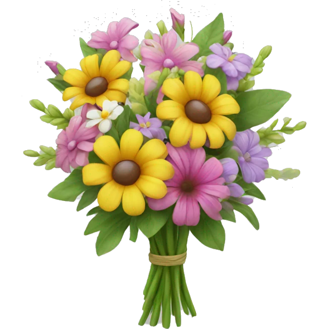 Beautiful flower bouquet  emoji
