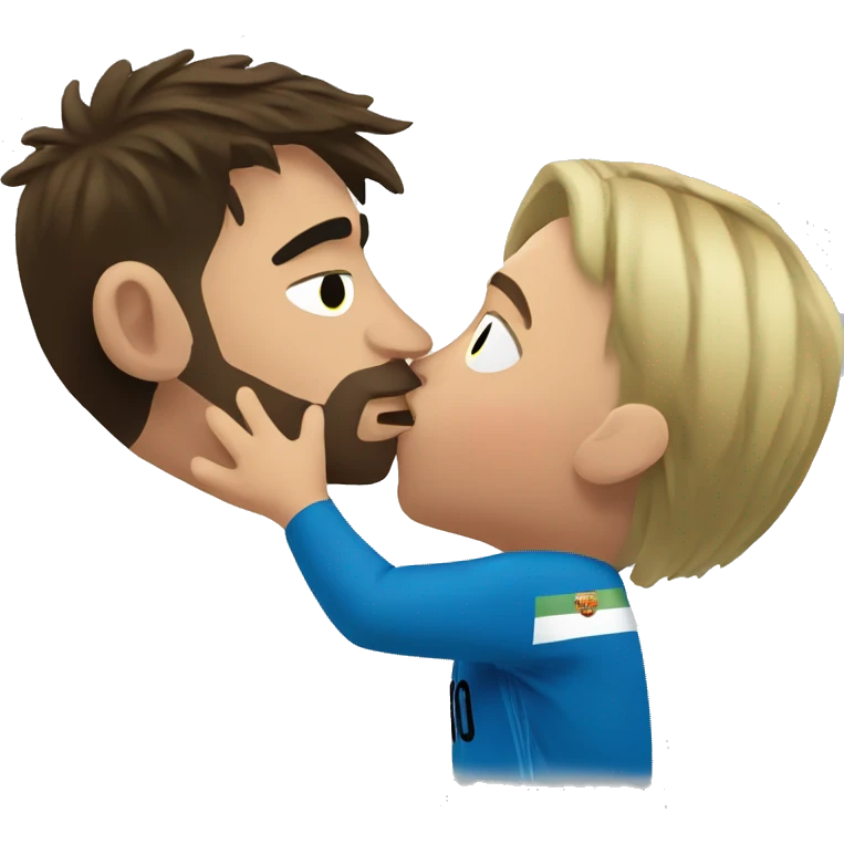 messi kiss world cup emoji