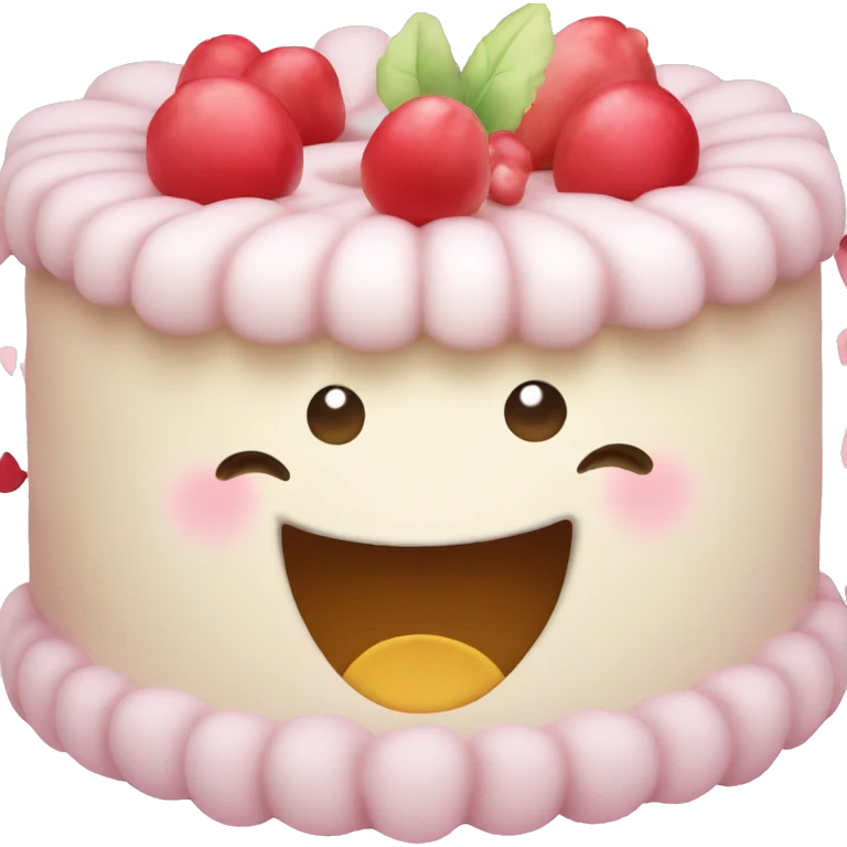 Cute cake emoji