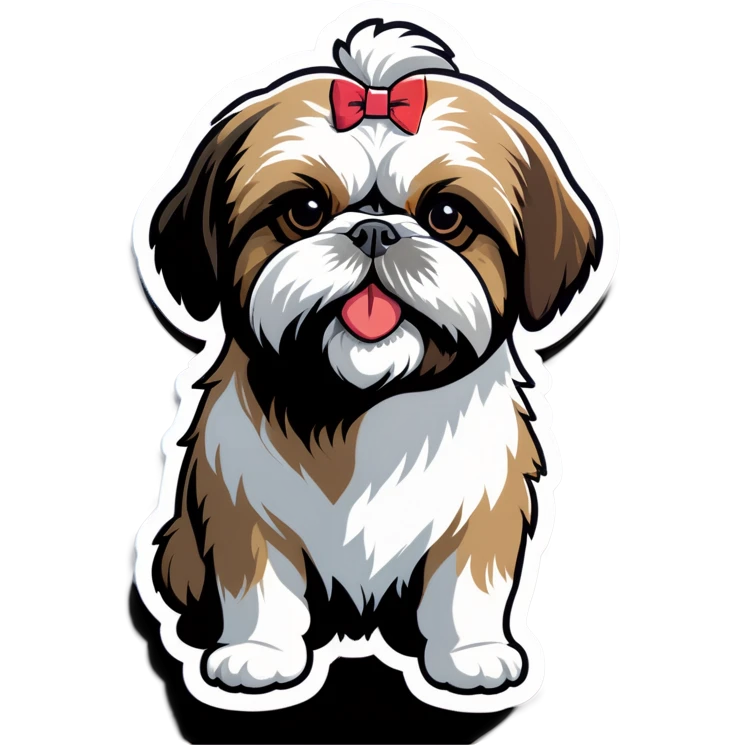 Shih Tzu dog emoji