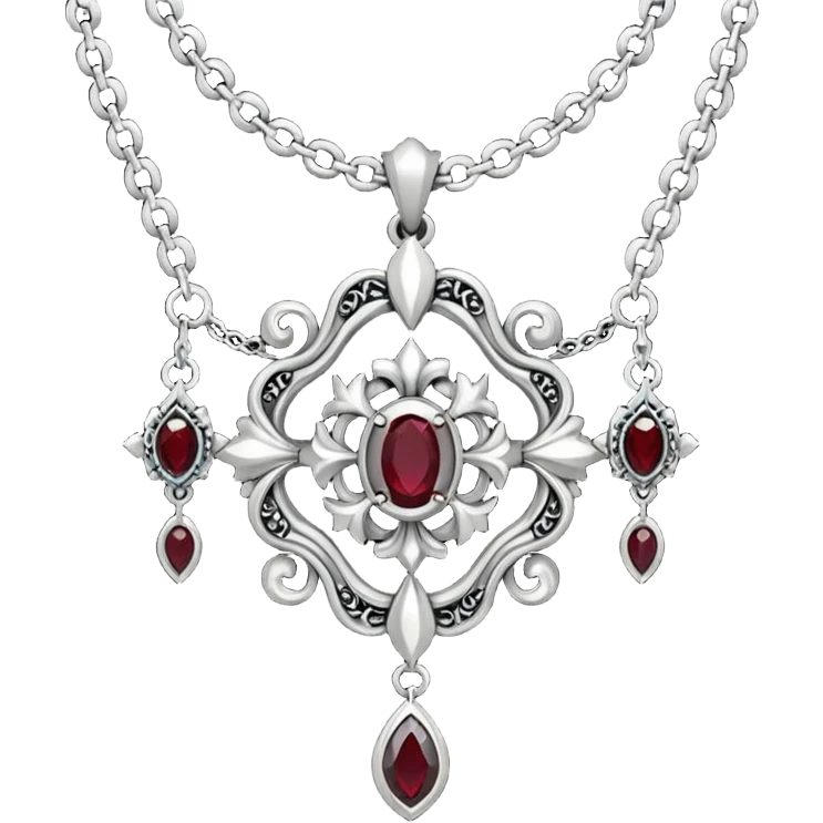 cursed necklace emoji