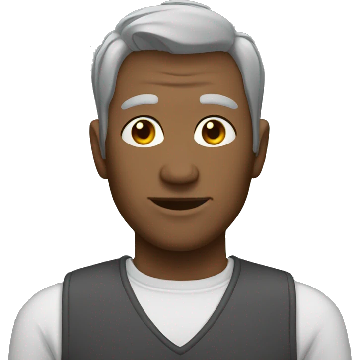 gray man emoji