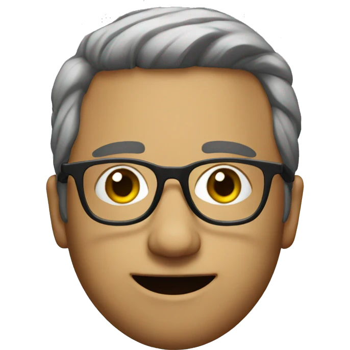 Me with glasses  emoji