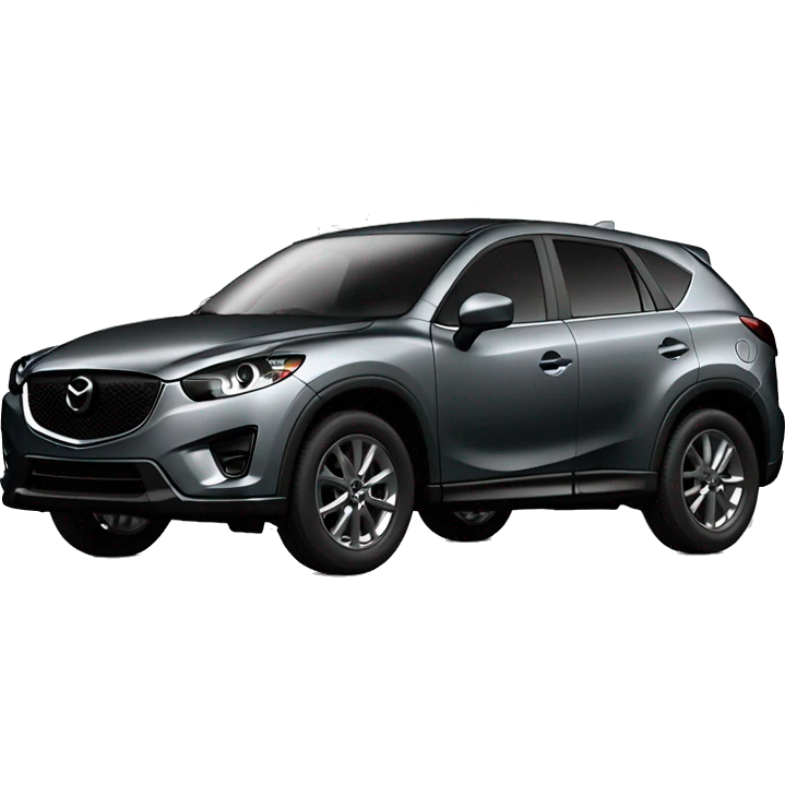 mazda cx5 polymetal grey with dark rims emoji